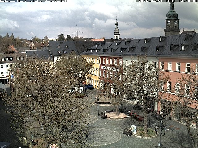 Archiv Foto Webcam Wunsiedel Marktplatz