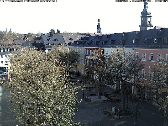 Archiv Foto Webcam Wunsiedel Marktplatz