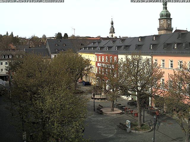 Archiv Foto Webcam Wunsiedel Marktplatz