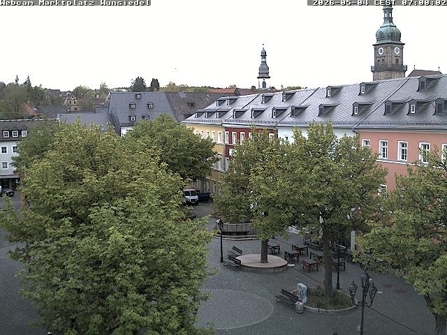Archiv Foto Webcam Wunsiedel Marktplatz