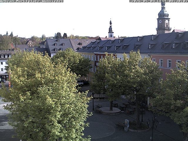 Archiv Foto Webcam Wunsiedel Marktplatz