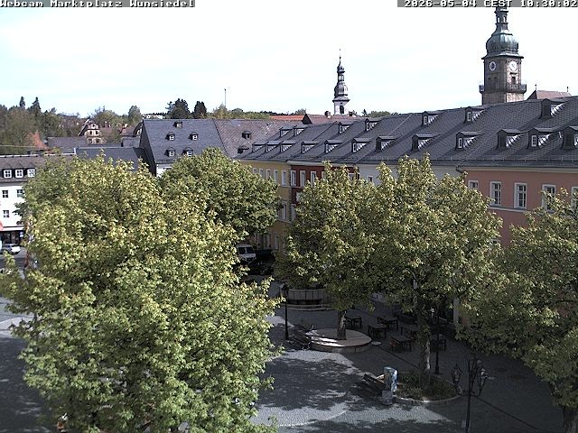 Archiv Foto Webcam Wunsiedel Marktplatz