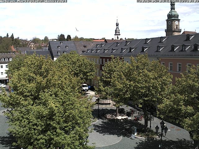 Archiv Foto Webcam Wunsiedel Marktplatz