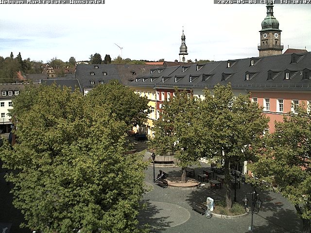 Archiv Foto Webcam Wunsiedel Marktplatz