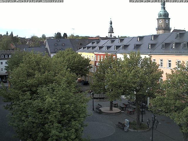 Archiv Foto Webcam Wunsiedel Marktplatz
