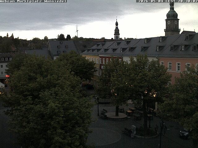 Archiv Foto Webcam Wunsiedel Marktplatz