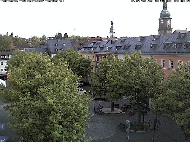 Archiv Foto Webcam Wunsiedel Marktplatz