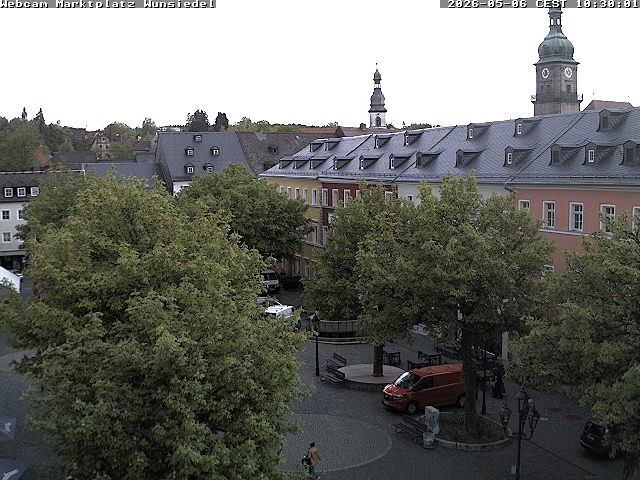 Archiv Foto Webcam Wunsiedel Marktplatz