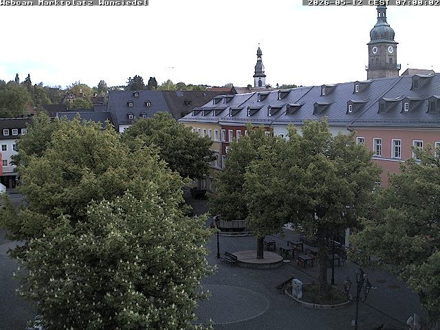 Archiv Foto Webcam Wunsiedel Marktplatz