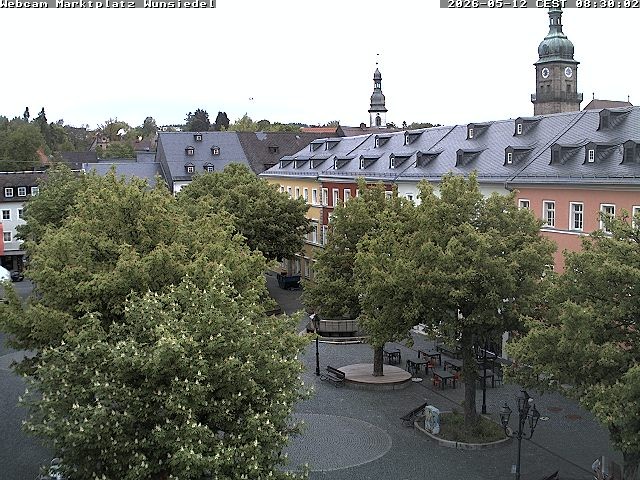 Archiv Foto Webcam Wunsiedel Marktplatz