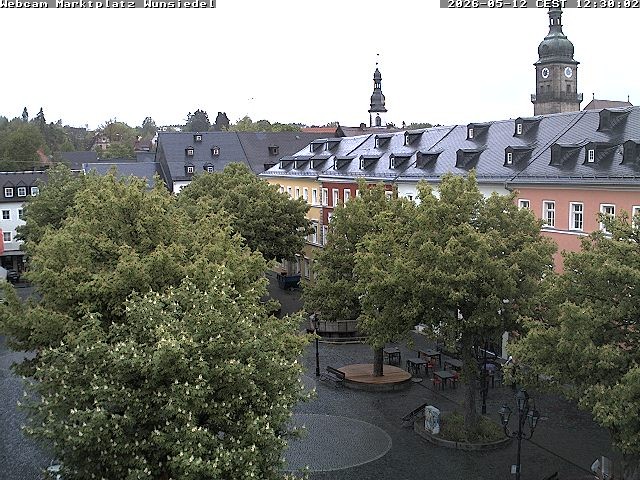 Archiv Foto Webcam Wunsiedel Marktplatz