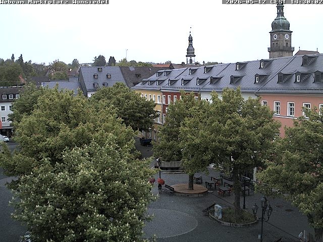 Archiv Foto Webcam Wunsiedel Marktplatz