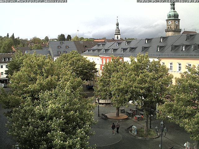 Archiv Foto Webcam Wunsiedel Marktplatz