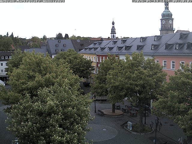 Archiv Foto Webcam Wunsiedel Marktplatz