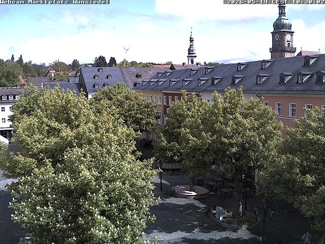 Archiv Foto Webcam Wunsiedel Marktplatz