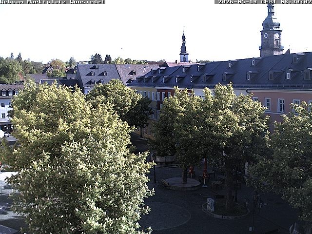 Archiv Foto Webcam Wunsiedel Marktplatz