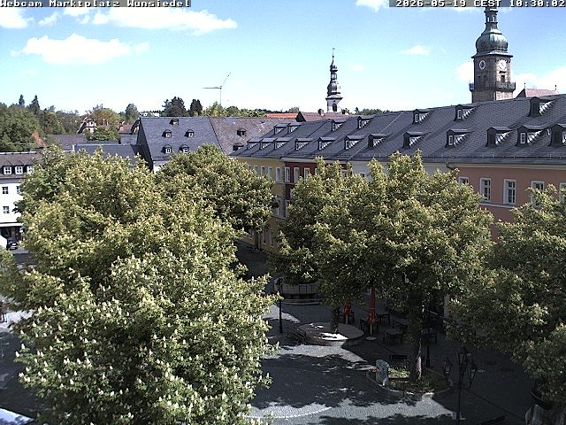 Archiv Foto Webcam Wunsiedel Marktplatz