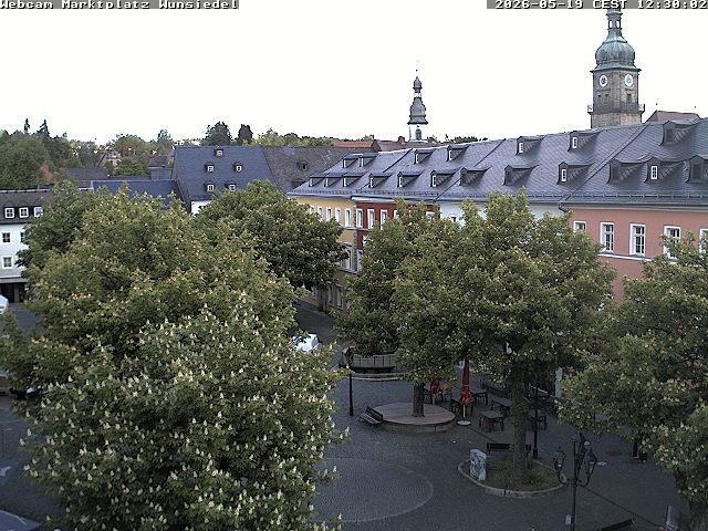 Archiv Foto Webcam Wunsiedel Marktplatz