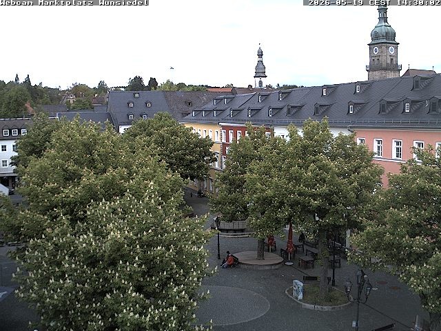 Archiv Foto Webcam Wunsiedel Marktplatz