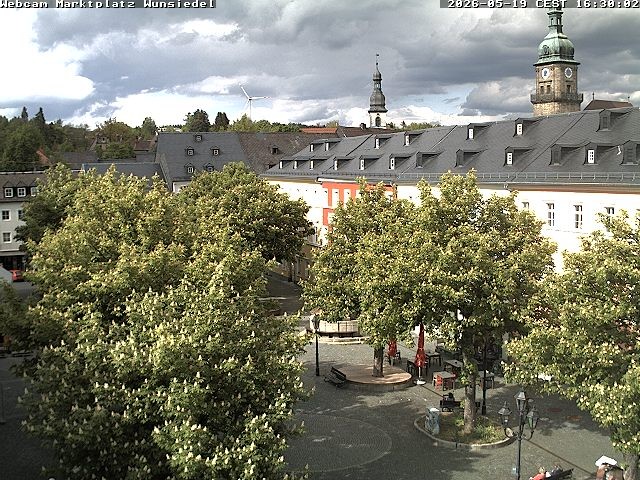Archiv Foto Webcam Wunsiedel Marktplatz