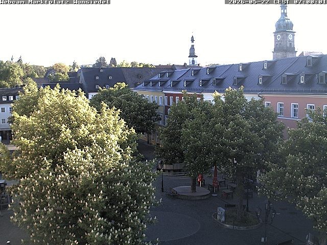 Archiv Foto Webcam Wunsiedel Marktplatz