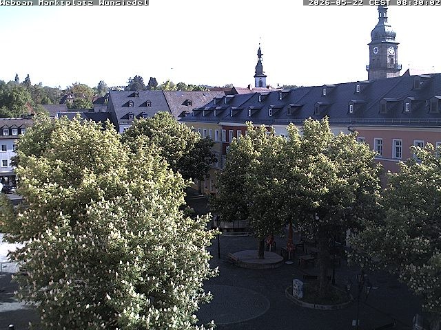 Archiv Foto Webcam Wunsiedel Marktplatz