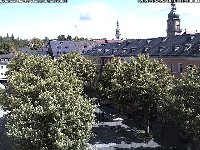 Archiv Foto Webcam Wunsiedel Marktplatz