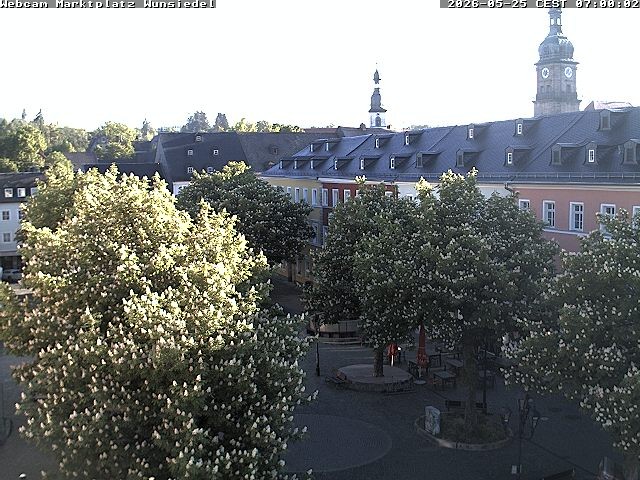 Archiv Foto Webcam Wunsiedel Marktplatz
