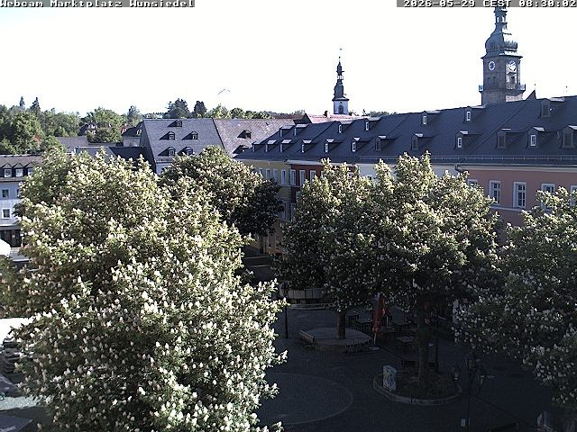 Archiv Foto Webcam Wunsiedel Marktplatz