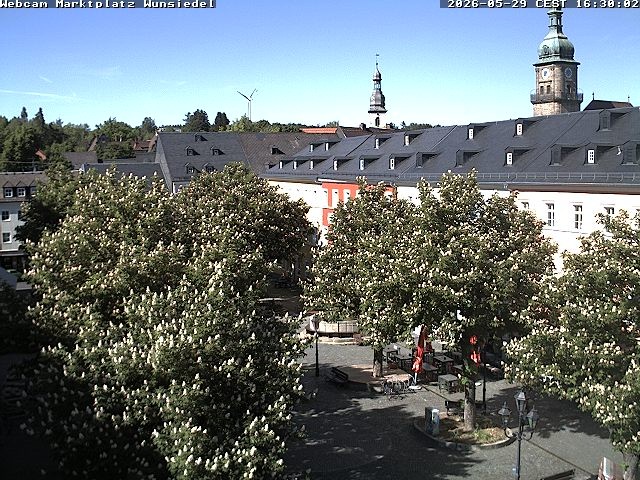 Archiv Foto Webcam Wunsiedel Marktplatz