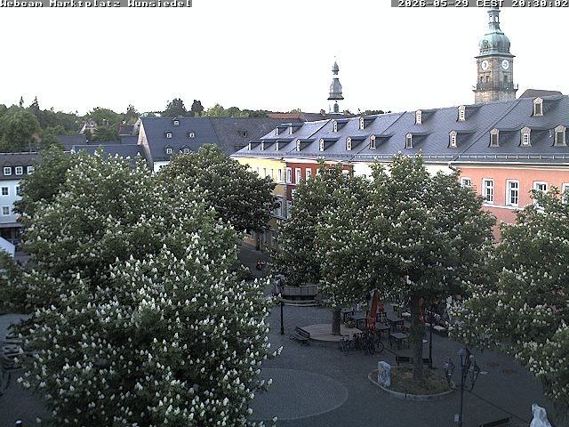 Archiv Foto Webcam Wunsiedel Marktplatz