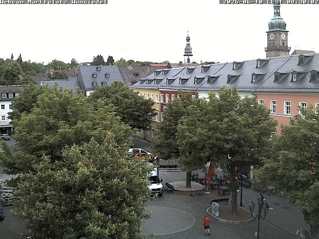 Archiv Foto Webcam Wunsiedel Marktplatz