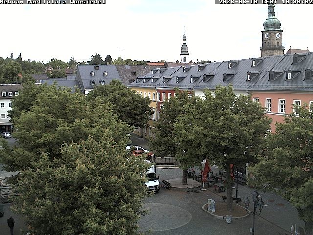 Archiv Foto Webcam Wunsiedel Marktplatz