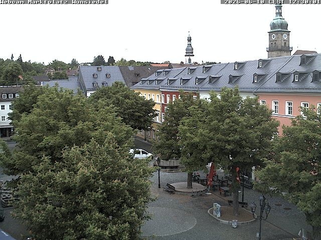 Archiv Foto Webcam Wunsiedel Marktplatz