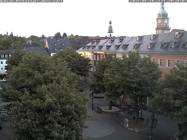 Archiv Foto Webcam Wunsiedel Marktplatz