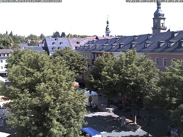 Archiv Foto Webcam Wunsiedel Marktplatz