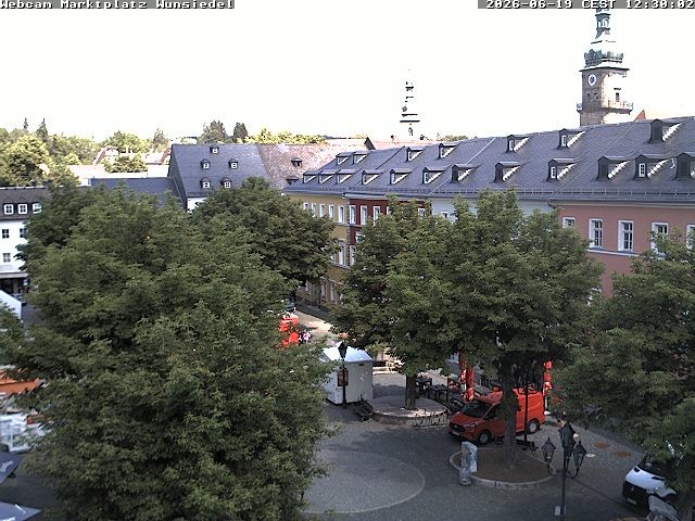 Archiv Foto Webcam Wunsiedel Marktplatz