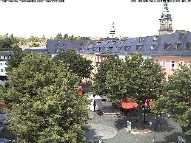 Archiv Foto Webcam Wunsiedel Marktplatz
