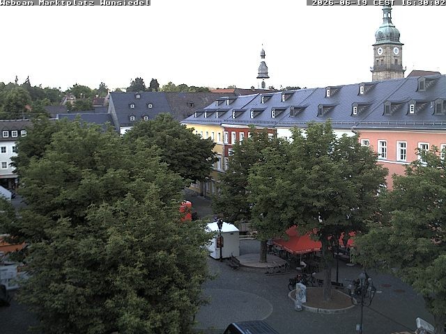 Archiv Foto Webcam Wunsiedel Marktplatz