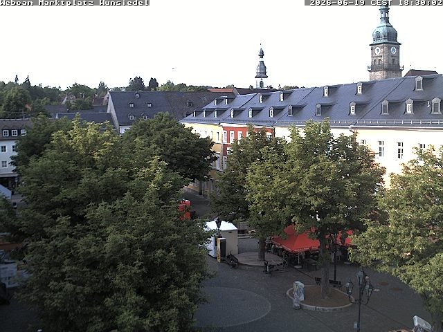 Archiv Foto Webcam Wunsiedel Marktplatz