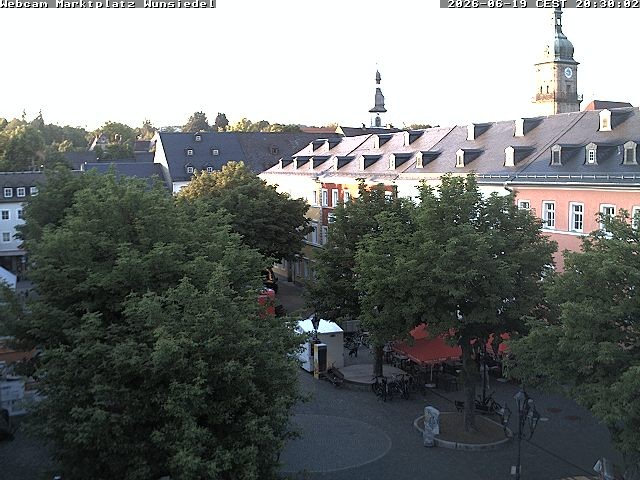 Archiv Foto Webcam Wunsiedel Marktplatz