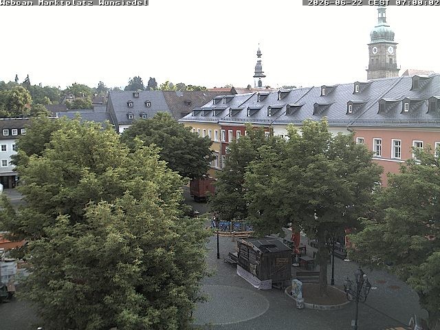 Archiv Foto Webcam Wunsiedel Marktplatz