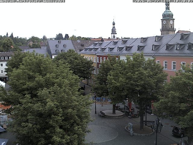 Archiv Foto Webcam Wunsiedel Marktplatz