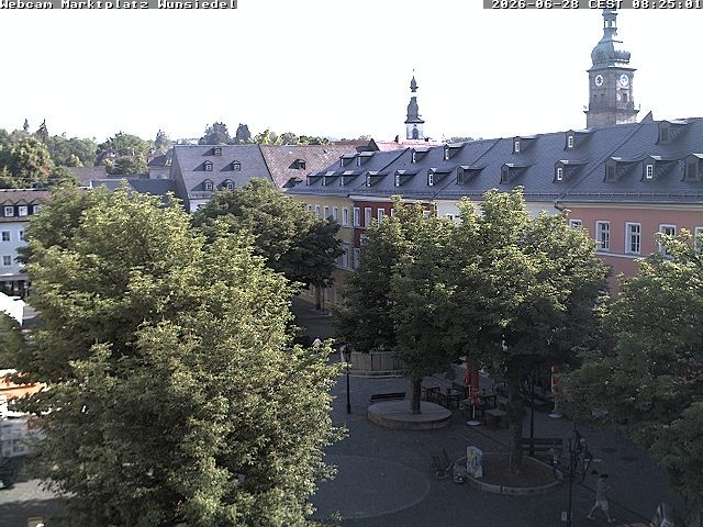 Archiv Foto Webcam Wunsiedel Marktplatz