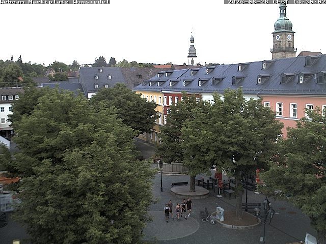 Archiv Foto Webcam Wunsiedel Marktplatz