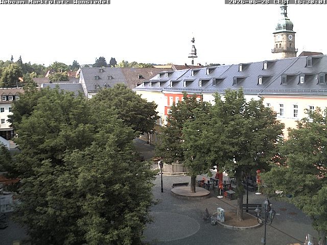 Archiv Foto Webcam Wunsiedel Marktplatz