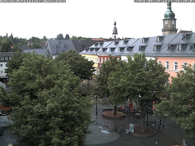 Archiv Foto Webcam Wunsiedel Marktplatz