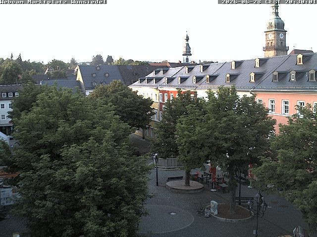 Archiv Foto Webcam Wunsiedel Marktplatz