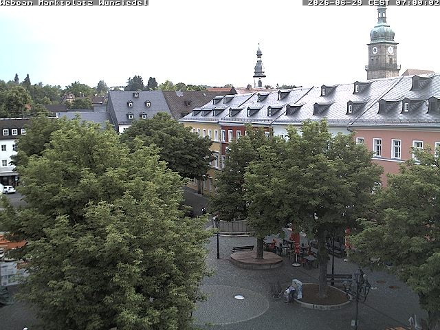 Archiv Foto Webcam Wunsiedel Marktplatz