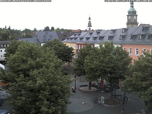 Archiv Foto Webcam Wunsiedel Marktplatz